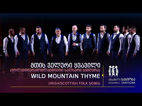 Wild Mountain Thyme  (Irish/Scottish folk song). მთის ველური ყვავილი (ირლანდიურ/შოტლანდიური ხალხური)